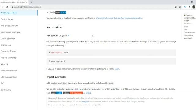 Ant Design #1 || Introducción a Ant Design en React JS || Definición e Instalación смотреть онлайн
