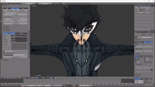 VRChat Tutorial: Blender Eye Tracking Vertex Group Error Fix смотреть онлайн