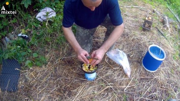 ⛺поход, бушкрафт, походная кухня, соло поход. hike, bushcraft, camp kitchen, solo hike.