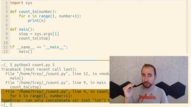 Traceback (most recent call last): Python's tracebacks explained смотреть онлайн