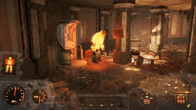 Self-destructing a Robot in Fallout 4 смотреть онлайн