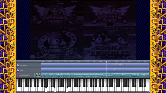 Sonic 1, 2, 3 & Knuckles Non-Stop Full OST Piano Medley смотреть онлайн