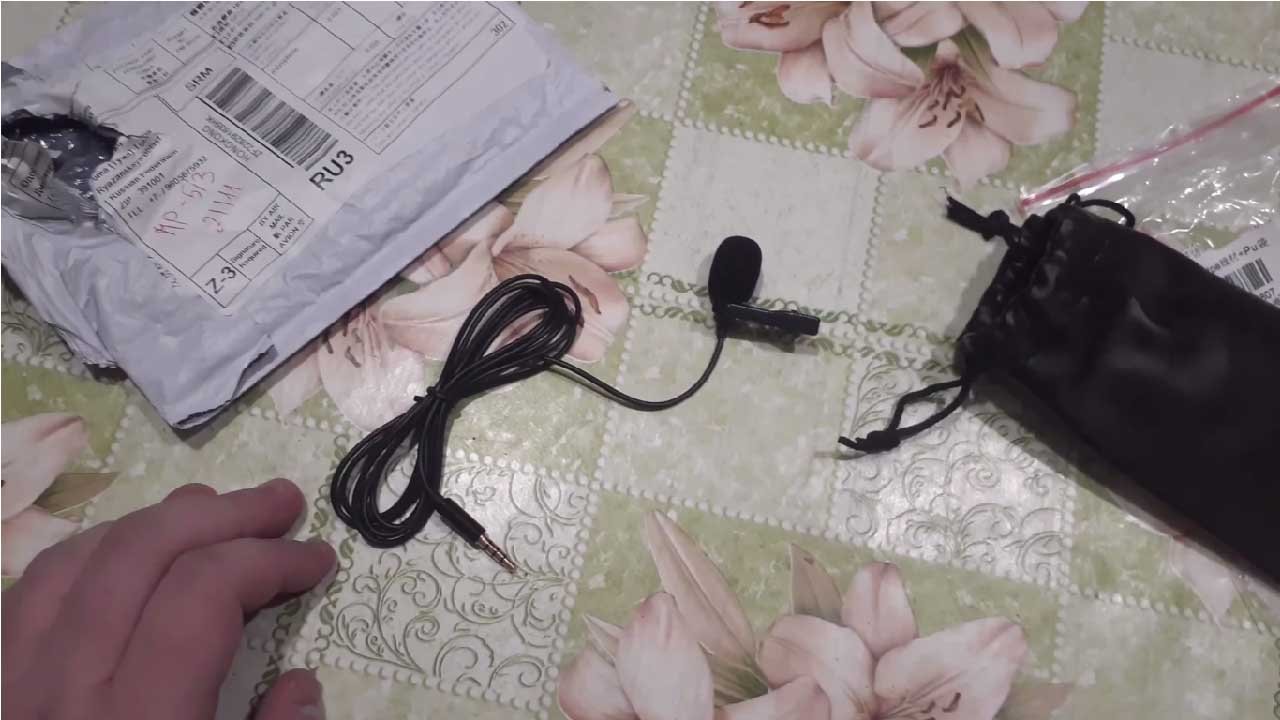 Распаковка и тест петличного микрофона смотреть онлайн