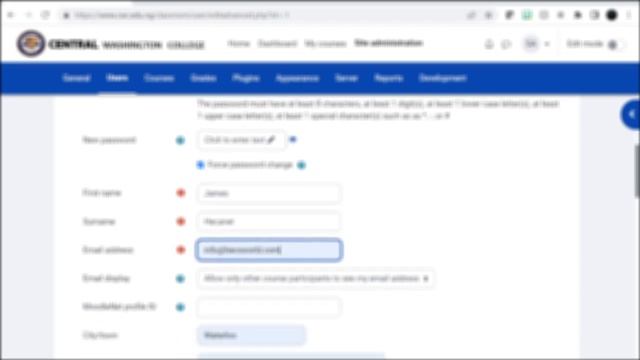 Login in and Creating User Accounts Learning Management System смотреть онлайн