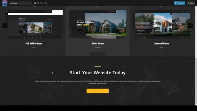 Archimak - Architecture Interior Portfolio WordPress Theme photography page builder смотреть онлайн