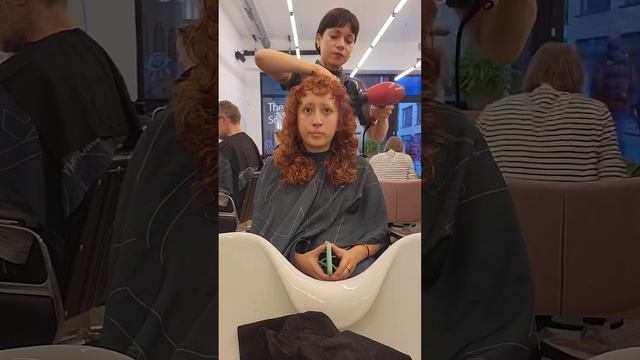 Dry this curly shag with me ?❤️ смотреть онлайн