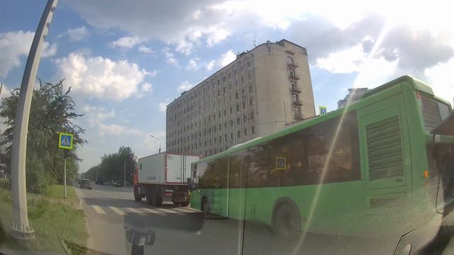 Поездка на автомобиле из Тюмени в посёлок Боровский смотреть онлайн