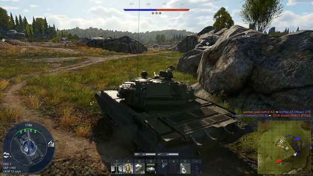 Т-55АМД-1 МОДИФИКАЦИЯ ТАНКА Т-55АМ-1 WAR THUNDER смотреть онлайн