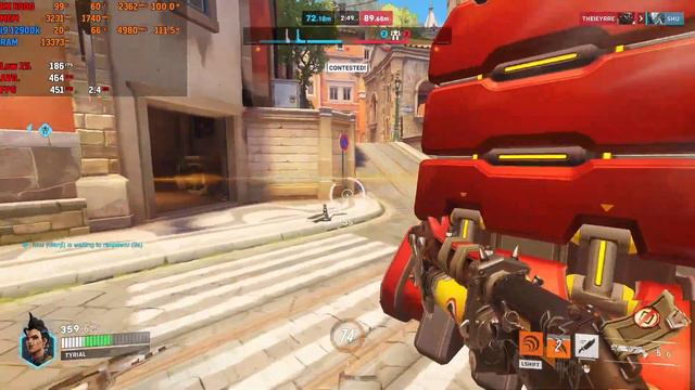 RX 6600 | Overwatch 2 - LOW Settings - 1080p, FSR ON | 500+ FPS ?! смотреть онлайн