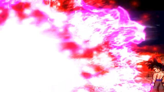 Goku From Another Universe! Goku 1000! Dragon Ball Vs Street Fighter MUGEN