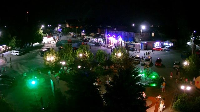 КИРИЛЛОВКА|ЦЕНТР И ФОНТАН ВЕЧЕР|ВЕБ-КАМЕРА 20.07.21