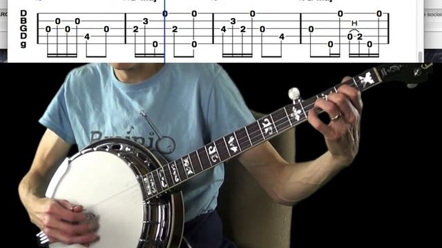 Bluegrass Banjo Classics: "Worried Man Blues," Brainjo level 2 смотреть онлайн