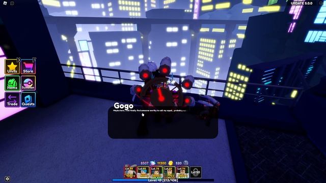 [ROBLOX] ANIME ADVENTURES NEW SECRET GOJO QUEST!!! смотреть онлайн