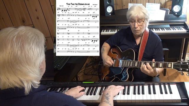 This Time the Dreams On Me - Jazz guitar & piano cover ( Harold Arlen ) смотреть онлайн