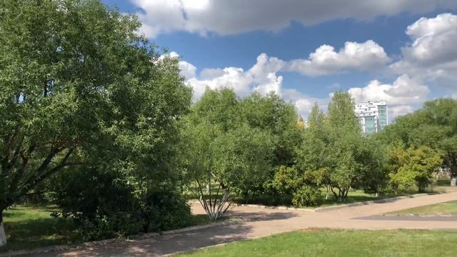 Набережная Астана / река Ишим / Нур-Султан, Казахстан смотреть онлайн