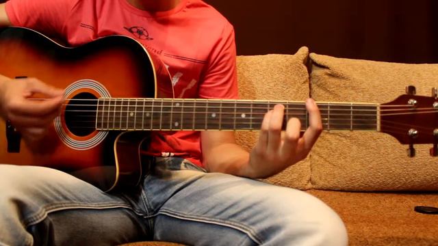 Adele - Rolling in the deep - как играть на гитаре - How to play on guitar, chords, Lesson смотреть онлайн