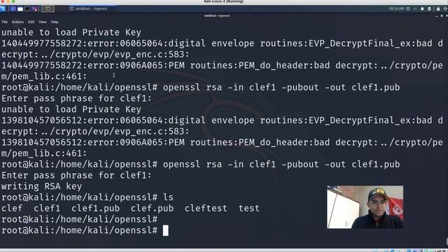 openssl #4 - Chiffrement Asymétrique avec RSA смотреть онлайн