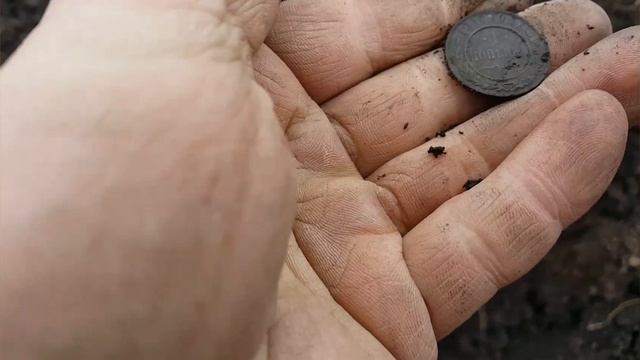 Копаем в Башкирии старые монеты на выбитом месте. 26.10.2019г. смотреть онлайн
