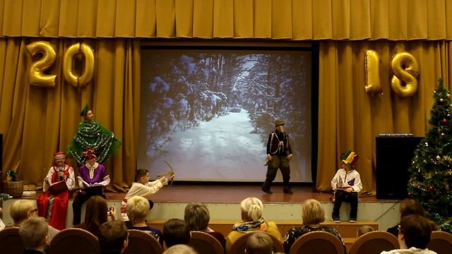 Новогодний спектакль «Царевна-лягушка» смотреть онлайн