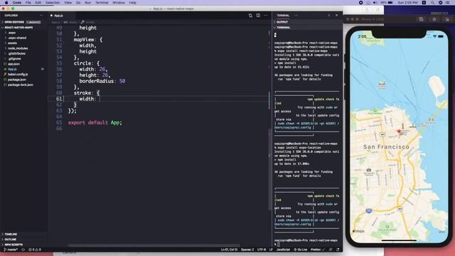React Native Maps Tutorial | Custom Markers | SaqiXPRO смотреть онлайн