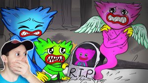 МАЛЕНЬКИЙ ХАГИ ВАГИ ПОТЕРЯЛ КИСИ МИСИ.  ГРУСТНЫЕ МУЛЬТЫ POPPY PLAYTIME Анимация. Реакция.