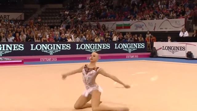 Yana Kudryavtseva Hoop Music and Performance 2015 World Championships AA смотреть онлайн