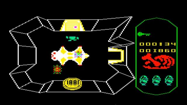 Atic Atac (Knight gameplay) for the BBC Micro смотреть онлайн