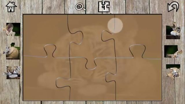 Wild Animals Jigsaw Puzzle Game for Kids - App Gameplay Video смотреть онлайн