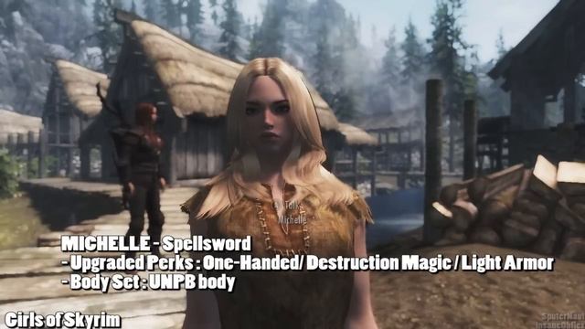 Skyrim Mod Spotlight: Girls of Skyrim and VictoriaG Menu Replacer смотреть онлайн