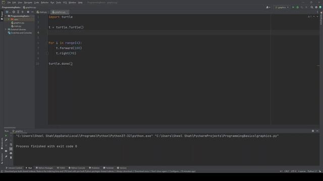 Python Art Using Turtle смотреть онлайн