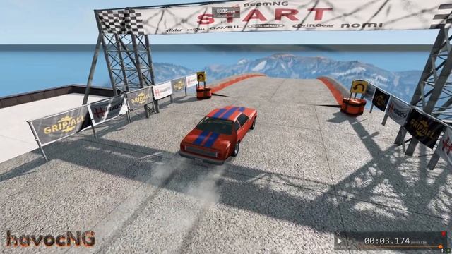 BeamNG -How to tutorial for creating the effect of Laser Beams cutting cars in pieces in BeamNG смотреть онлайн