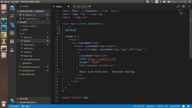 React js with jest tutorial | function testing смотреть онлайн