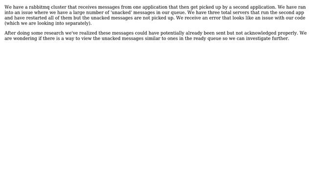 DevOps & SysAdmins: View rabbitmq unacked message смотреть онлайн