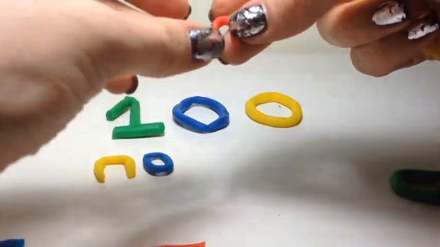 Подлеки из пластилина. 100 подписчиков на канале Ёки-уроки. Пластилин. Play do. смотреть онлайн