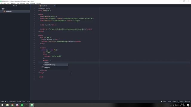 Vue.js Tutorial - User Input - Episode 2 смотреть онлайн