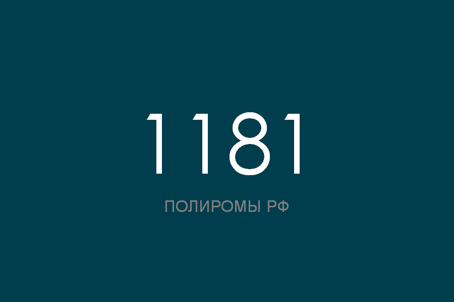 ПОЛИРОМ номер 1181 смотреть онлайн