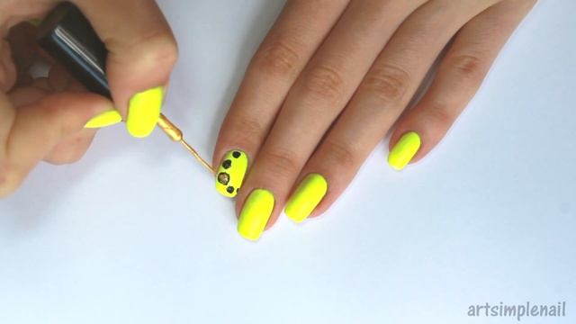 Яркий маникюр для девочек | Bright Neon Nail Art смотреть онлайн