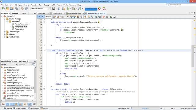 RandomAccessFile en Java смотреть онлайн