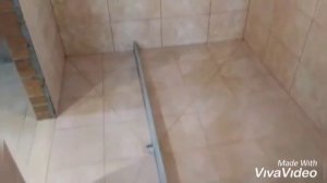 Полы в бане с разуклонкой