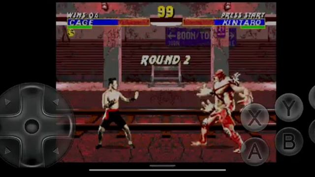 Ultimate Mortal Kombat Trilogy Johnny Cage MK1 vs Kintaro Very Hard смотреть онлайн