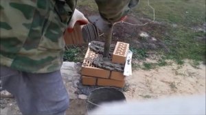 Винтовые Столбы!!!  (кирпичная кладка)