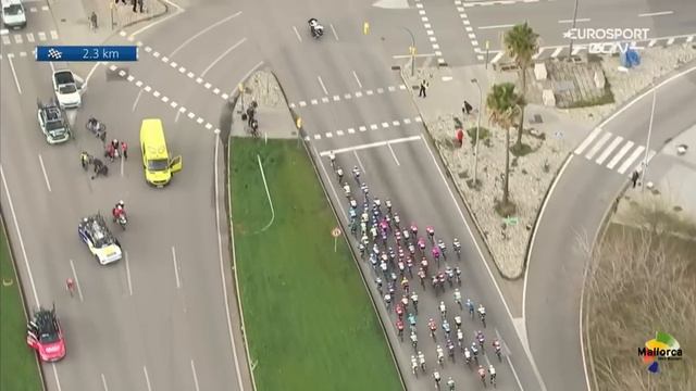 VERNON Ethan vs GIRMAY Biniam Sprint@TROFEO PLAYA DE PALMA- PALMAUCI 1.1ELITE MEN 141.6km 29.01.202 смотреть онлайн