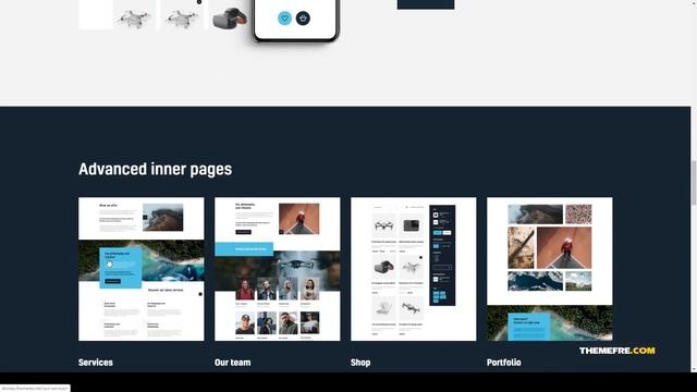 Kaede Aerial Photography and Videography WordPress Theme смотреть онлайн