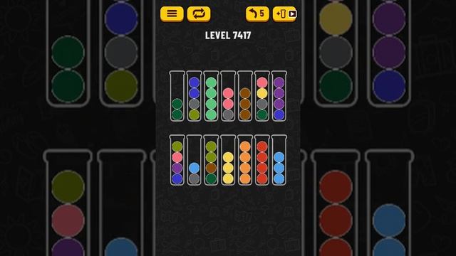 Ball Sort Puzzle Level 7417 Walkthrough [51 Moves!] смотреть онлайн