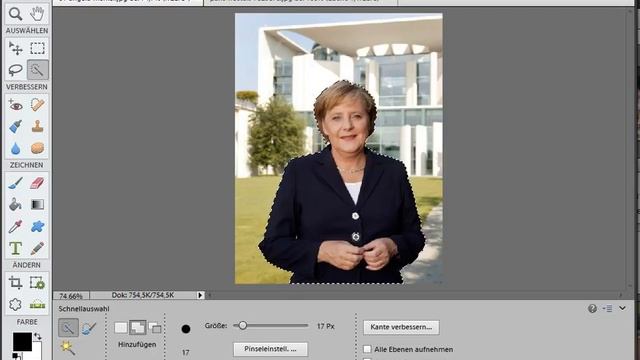 Photoshop Elements 11 - Einfache Bildmontage (ohne Ton) смотреть онлайн