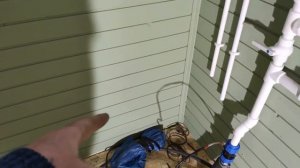 Как сделать зимний водопровод на даче #водопроводвзагородномдоме