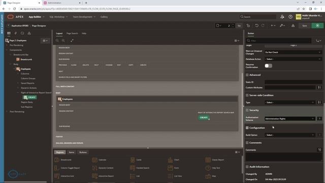 Oracle APEX Roles | ACL Built-in Security смотреть онлайн