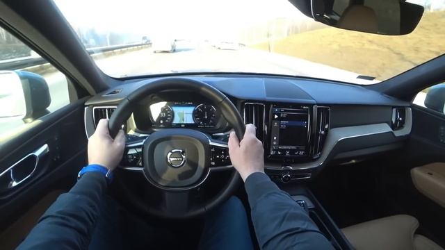 Volvo XC60 D4 AWD 2.0 190HP  2019 Test Drive Winter