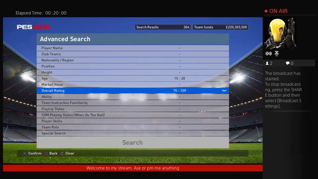PES Master League 2020/21 смотреть онлайн