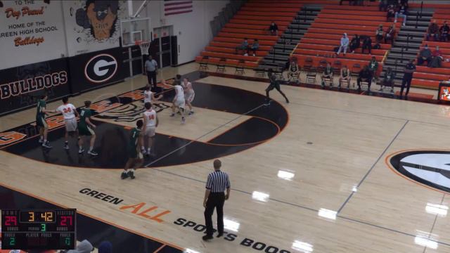 Green High School vs. St. Vincent-St. Mary JV Mens' Basketball смотреть онлайн